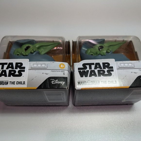 Set of 2 The Bounty STAR WARS Mandalorian Child Yoda Ornament - Series 1, #5 NEW - Picture 10 of 10